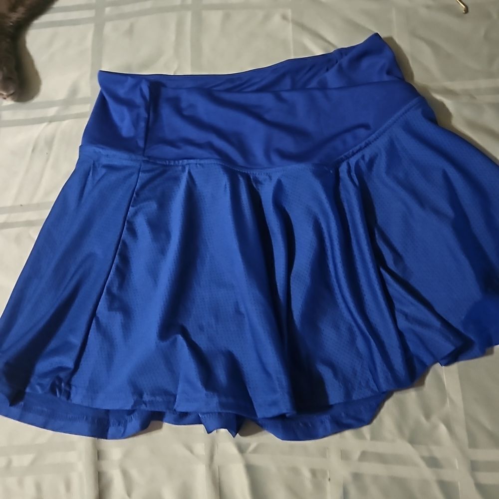 Hey Girl (M) Skort Skirt/Shorts - blue